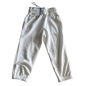 Champro Baseball Pants Youth‎ XS White Elastic Waist Athletic Sports Uniform New